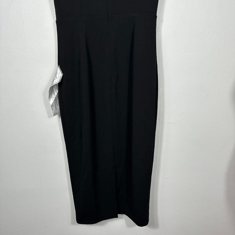 Dress The Population Sloan Black Sleeveless Sheath Midi Dress Women's Small NWT - Picture 12 of 16